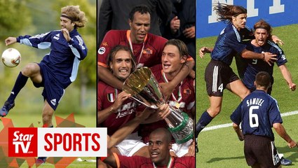 Behind scenes on Batistuta's new film