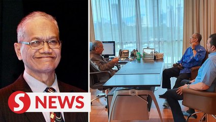 Shahruddin meets Dr M after quitting as deputy works minister