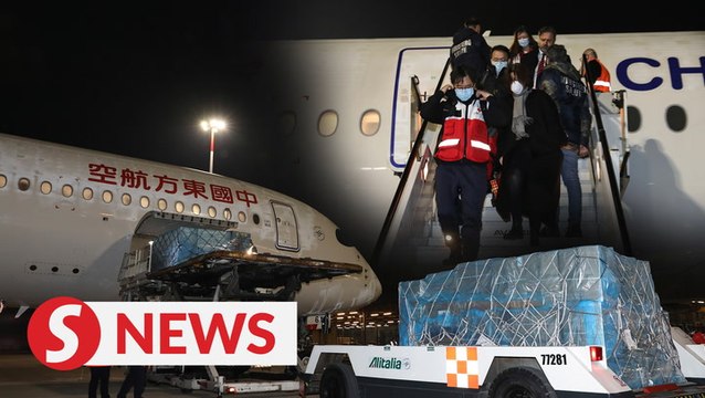 China sends medical supplies, experts to help Italy battle coronavirus