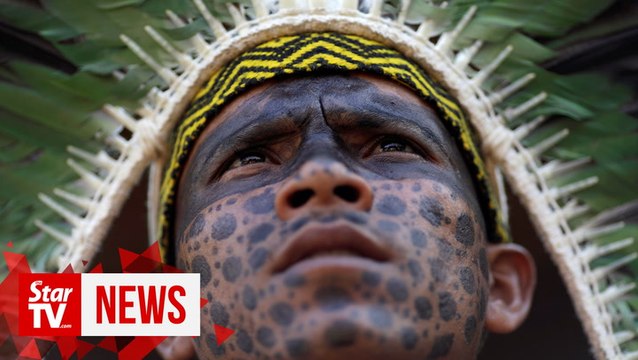 As fires ravage the Amazon, indigenous tribes pray for protection