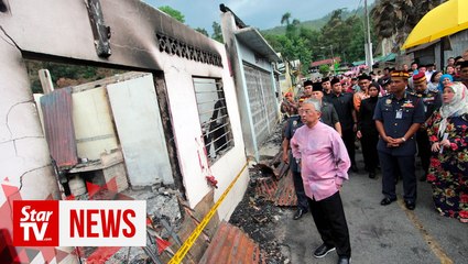 Agong: Assist Sungai Lembing fire victims to help rebuild their homes