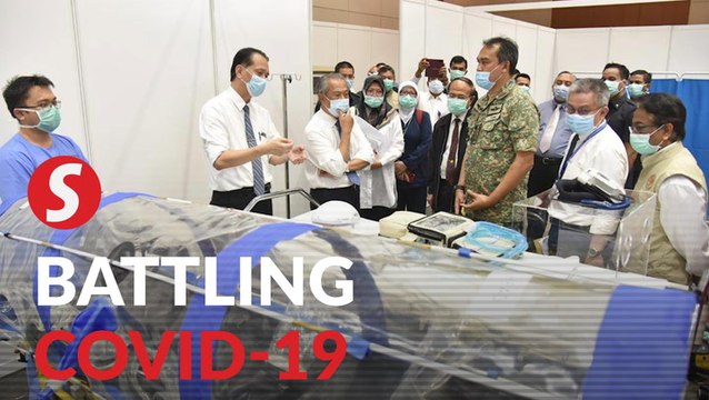 PM visits MAEPS centre able to treat 600 Covid-19 patients