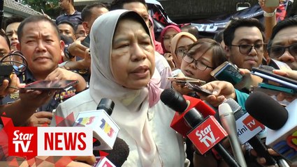 Zuraida: Let police decide next course of action in Adib case