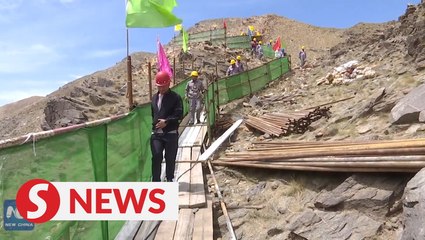 Repair starts on a 2,000-year-old section of Great Wall in Inner Mongolia