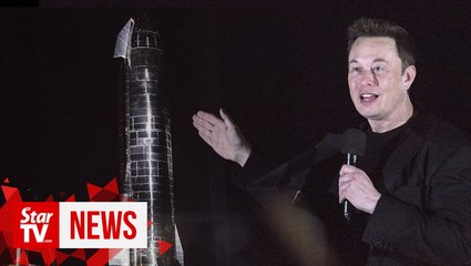Elon Musk unveils new Mars rocket prototype, expects missions in months