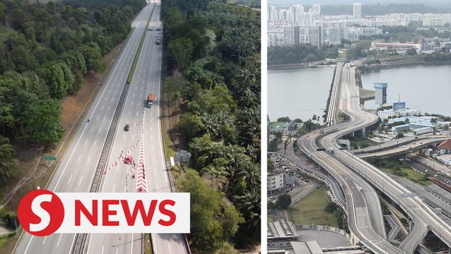 Causeway void of traffic on first day of Covid-19 movement control order
