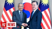 Dr Mahathir meets South Korean President in Seoul