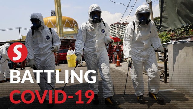 Penang begins disinfection works at yellow zones