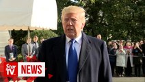 Trump says he's not worried as public impeachment hearings loom