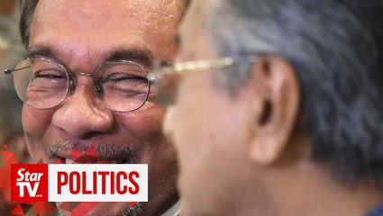 Dr M says not sure if Anwar will be in Cabinet, Anwar jokes 'I didn't apply'