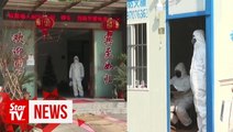 45 people quarantined at a hotel in Wuhan