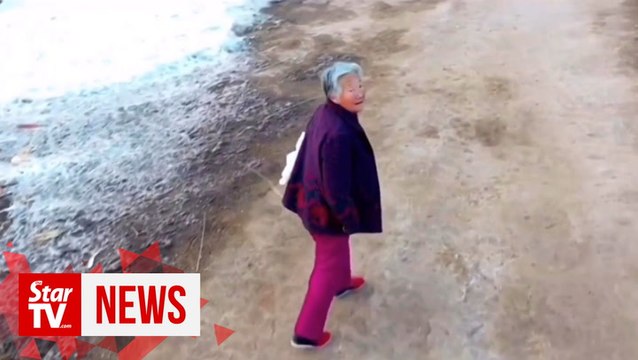 Drone used to persuade Chinese citizens to wear masks during coronavirus outbreak