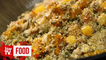 Retro Recipe: Roast pumpkin salad with quinoa