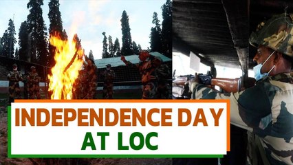 Independence Day 2020 from LoC, Kashmir | A day with the BSF | Oneindia News