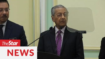 Video herunterladen: Who has majority? Snap polls? All will be decided on March 2, says Dr M