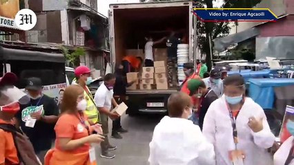 Caloocan village locked down