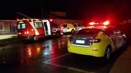 Viaturas da Polícia Militar colidem no Recanto Tropical e Siate é acionado