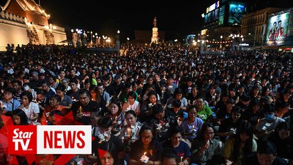 Download Video: Thai city holds vigil for victims of mass shooting