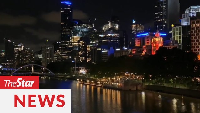 Melbourne landmarks light up in red in solidarity with China