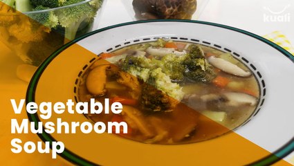 Vegetable Mushroom Soup For Jwplayer