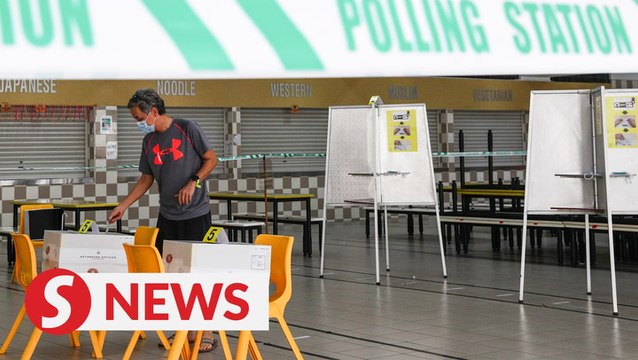 In masks and gloves, Singaporeans vote under COVID-19 cloud
