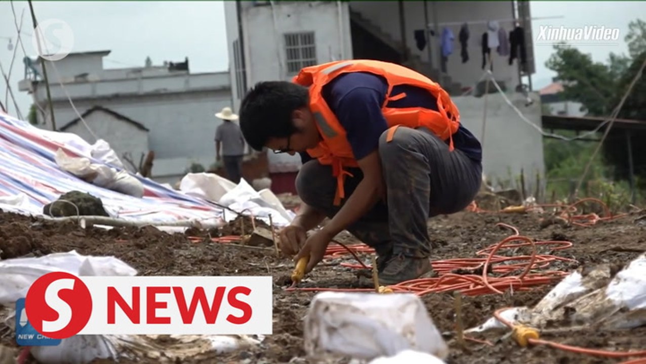 3D electrical resistivity imaging applied in flood control efforts