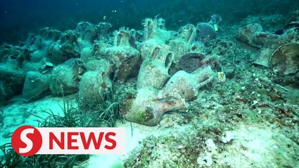 Ancient 'Acropolis of the sea' opens to divers, guarded by high tech
