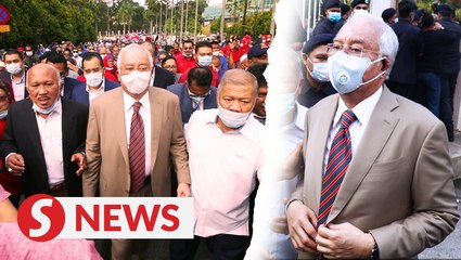 D-day: Najib arrives at Duta court complex ahead of verdict in first 1MDB case
