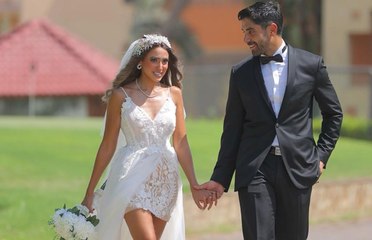 لم تنتبه للتصوير..هند عبد الحليم تطل على طبيعتها مع زوجها في شهر العسل