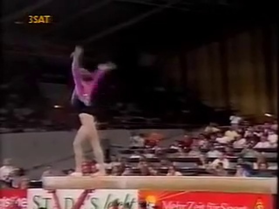 Olesya Dudnik - 1989 World Gymnastics Championships - Team Optionals ...