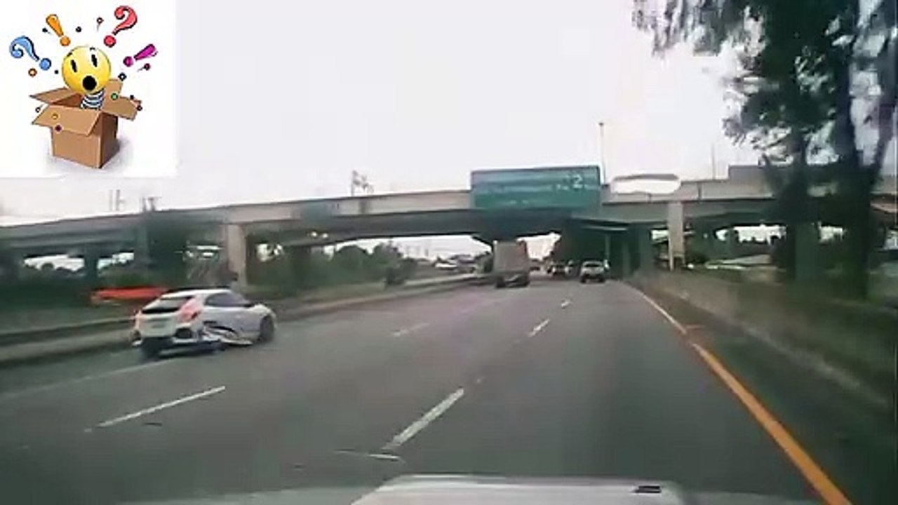 Espectacular accidente de camión