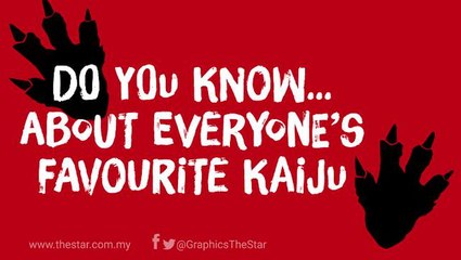 Do you know ... about everyone’s favourite kaiju Godzilla?