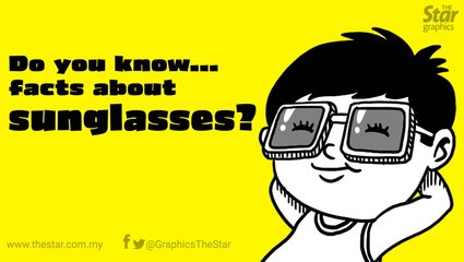 Do you know ... facts about sunglasses?
