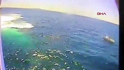 Marmara Denizi'nin ortasında böyle bulundu!
