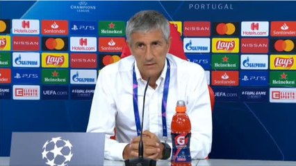 Setién: "Es una derrota especialmente dolorosa"