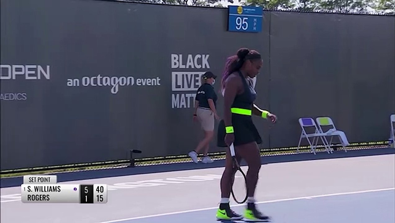 Lexington - Serena Williams battu en quarts par Shelby Rogers