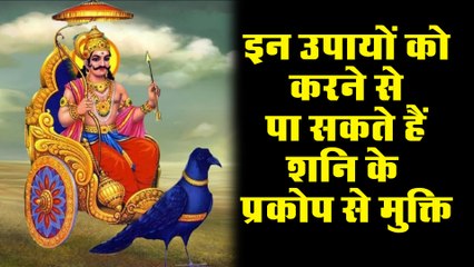 जानिये किन उपायों को करने से पा सकते हैं शनि के प्रकोप से मुक्ति