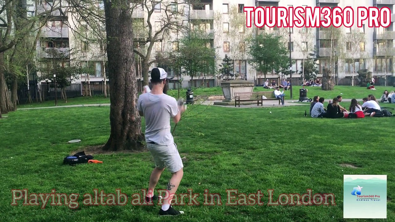 Playing with bottle at Altab Ali Park