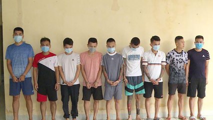 Thanh Hóa: Mang vũ khí nóng đi hỗn chiến, 8 đối tượng bị bắt giữ | VTC