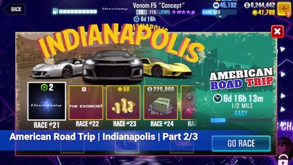 #108 CSR Racing 2 | American Road Trip | Indianapolis | Part 2/3