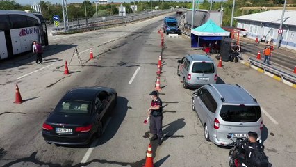 Karantinada olması gereken kişi seyahatte yakalandı - EDİRNE