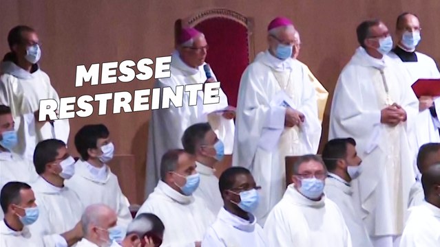 À Lourdes, une messe du 15 août masquée et avec un public restreint