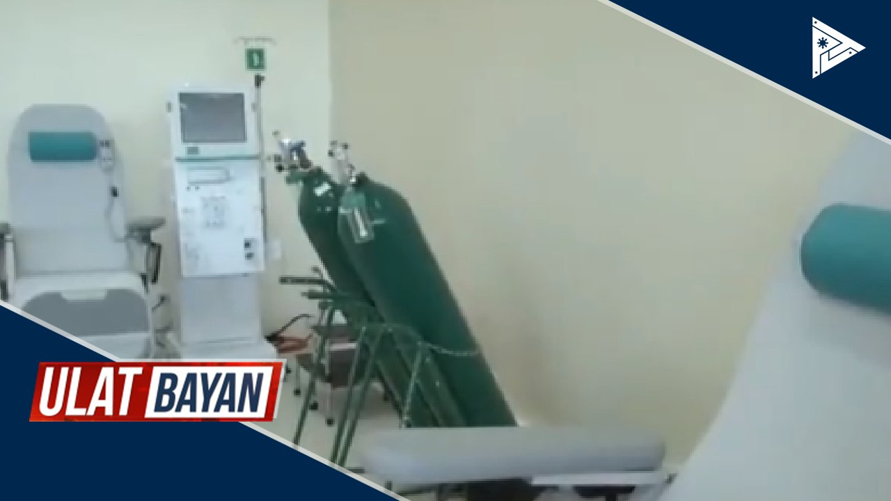 Hemodialysis Center para sa non-CoVID patients sa Cebu City, binuksan na