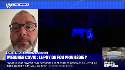 Puy du Fou: pour Rachid Temal, "il faut que monsieur Castex dise que la règle doit être la même pour tous"