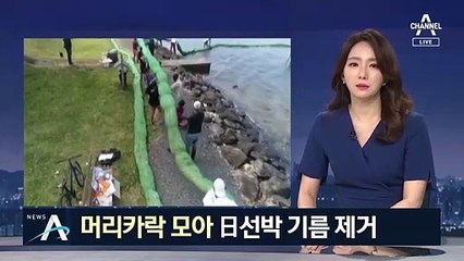 모리셔스 앞바다 복원 나서…기름 제거 위해 머리카락 기부