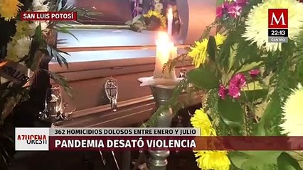 Pandemia a recrudecido la violencia en San Luis Potosí