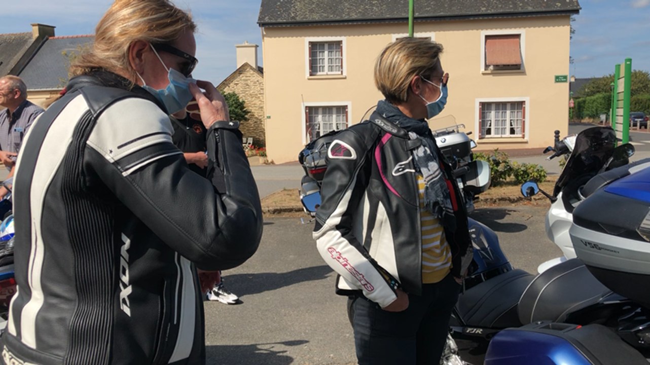 La Madonne des motards, le 15 août vers midi