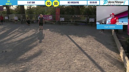 64e tête-à-tête G AIT IDIR vs MC VIREBAYRE : Palavas pétanque 2020
