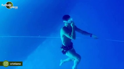 Cristiano Ronaldo bu kez denizleri fethetti