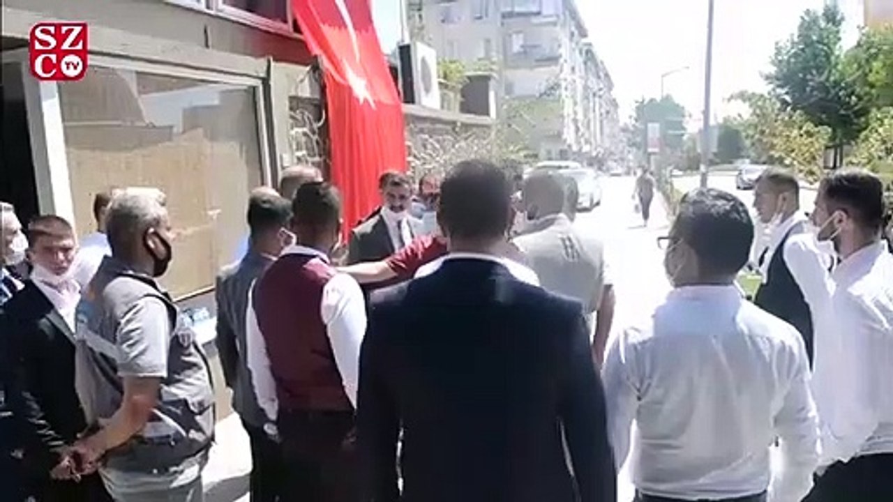 MHP'de olaylı kongre; ilçe başkanı eski il başkanını salondan kovdu